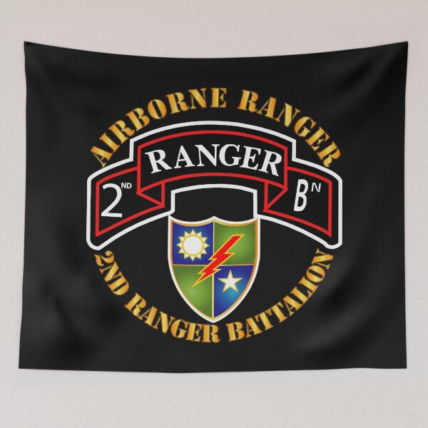 Item preview, SOF - 2nd Ranger Battalion - Airborne Ranger wo DS X 300 designed and sold by Military Insignia Products.