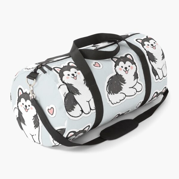 Item preview, Kawaii Alaskan Malamute Sticker Pack – Cute Fluffy Puppy Collection designed and sold by blankTeeShirt.
