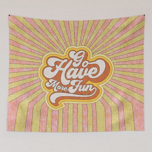 Item preview, Go Have More Fun designed and sold by Emily Chubb.