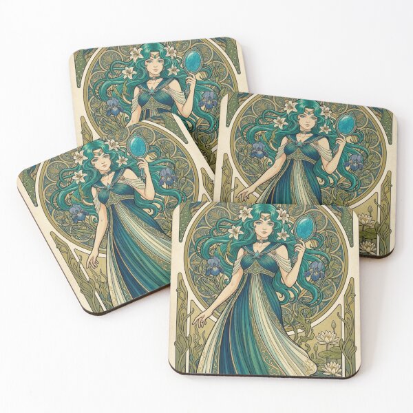 Item preview, Sailor Neptune Mucha Style designed and sold by Solace Sparkles.