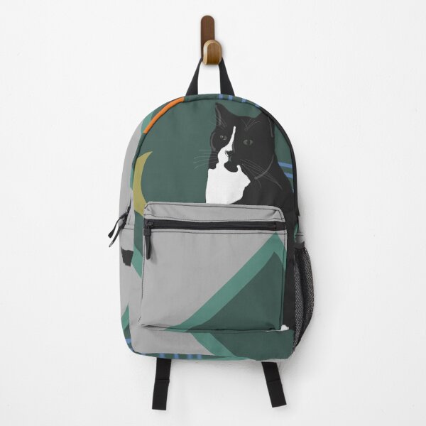 Item preview, Tuxedo Cat with 5 Elements Colour designed and sold by Mimi Huang.