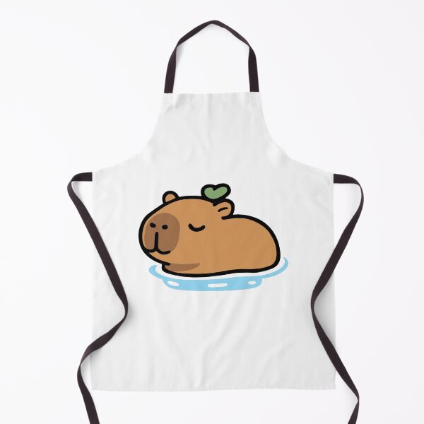 Item preview, Capybara in Spa Bath Sticker - Japanese Onsen Zen Illustration designed and sold by PalmerSay.