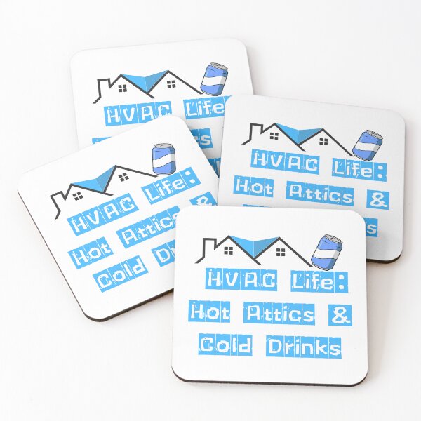 Item preview, HVAC Life Hot Attics Cold Drinks Funny Technician Graphic | HVAC Tech Humor Shirt | Heating Cooling Worker Gift designed and sold by Anasalseady.