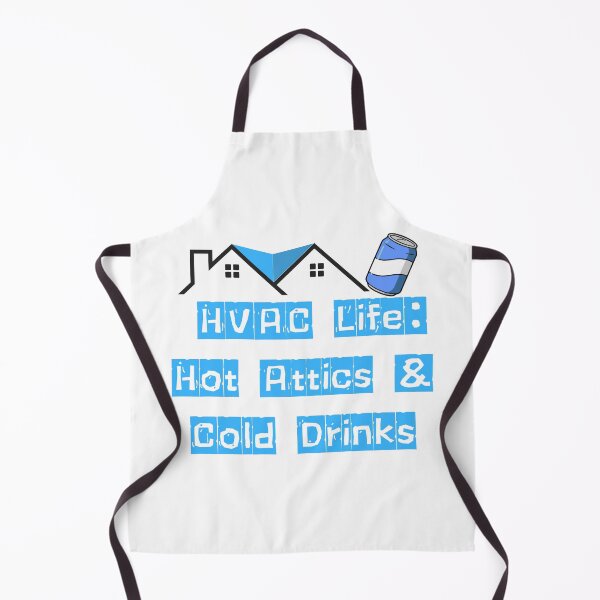 Item preview, HVAC Life Hot Attics Cold Drinks Funny Technician Graphic | HVAC Tech Humor Shirt | Heating Cooling Worker Gift designed and sold by Anasalseady.