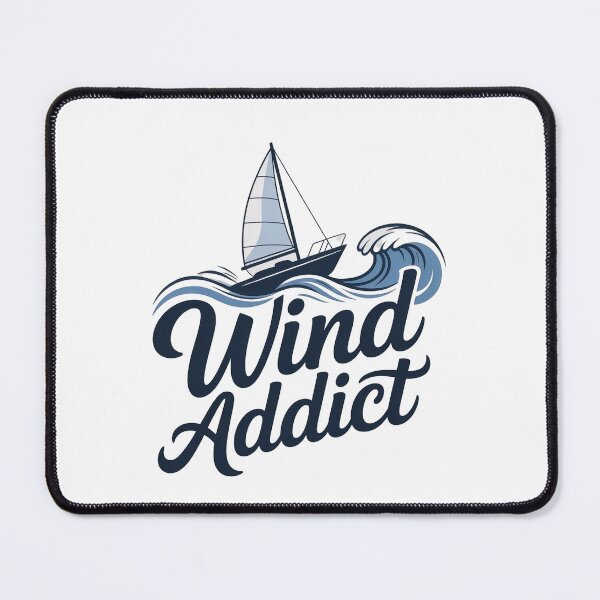 Item preview, Wind Addict Sailboat Ocean Adventure designed and sold by WikaKowalczyk.