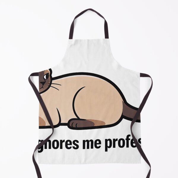 Item preview, My Cat Ignores Me Professionally Meme designed and sold by DetalleXL.