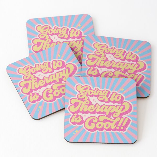 Item preview, Therapy is cool designed and sold by Emily Chubb.