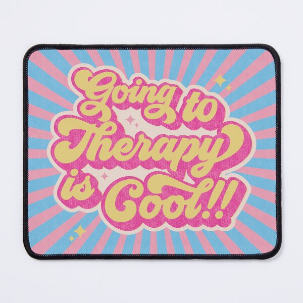Item preview, Therapy is cool designed and sold by Emily Chubb.
