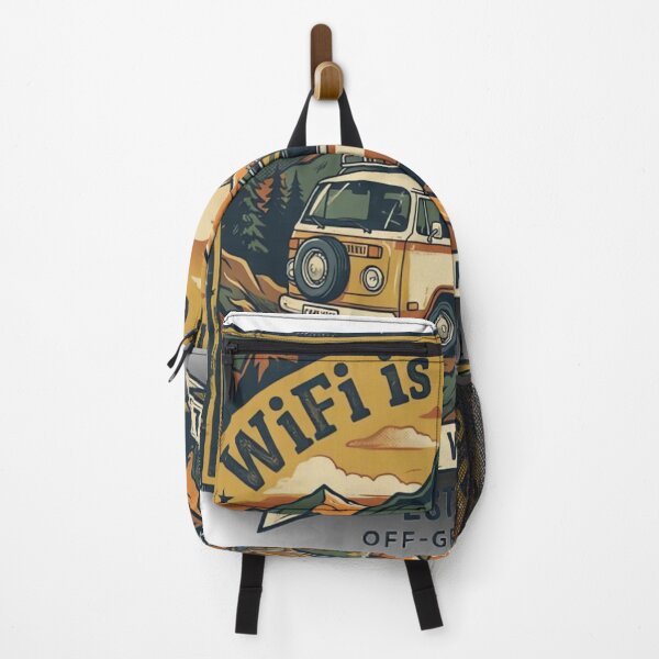 Item preview, WiFi Is My Office Explore Work Travel Camper T-Shirt designed and sold by urbinet.