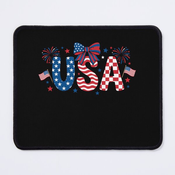 Item preview, Girls Fourth of July USA Bows designed and sold by KroghDs.