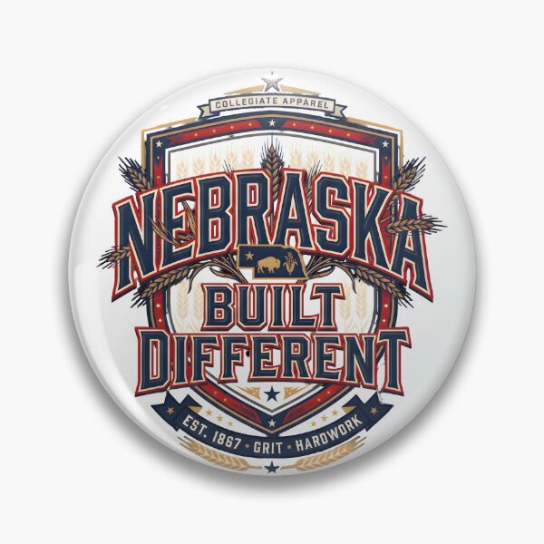 Artikelvorschau, Souvenirs aus Nebraska, Bundesstaat Nebraska, Nebraska USA, Nebraska entworfen und verkauft von TrueArtVibes.