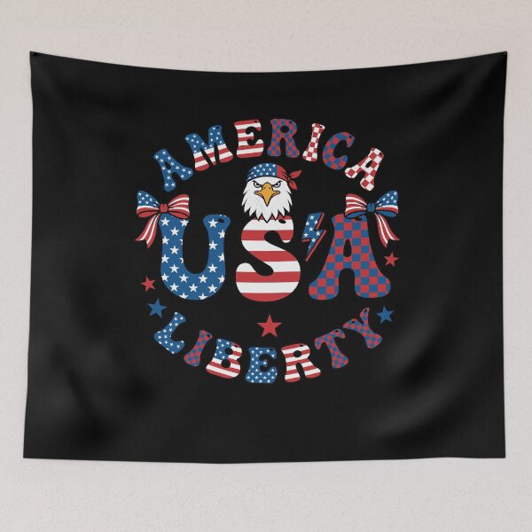 Item preview, Girls Fourth of July Liberty Eagle designed and sold by KroghDs.