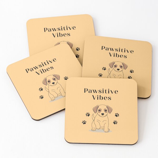 Item preview, Pawsitive Vibes Adorable Puppy – Cute Happy Dog Lover Design designed and sold by Chroma Dreams .