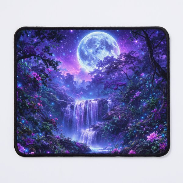 Item preview, an amazing river in the moonlight designed and sold by Shopping Alley.