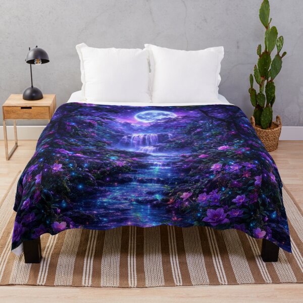 Item preview, an amazing river in the moonlight designed and sold by Shopping Alley.