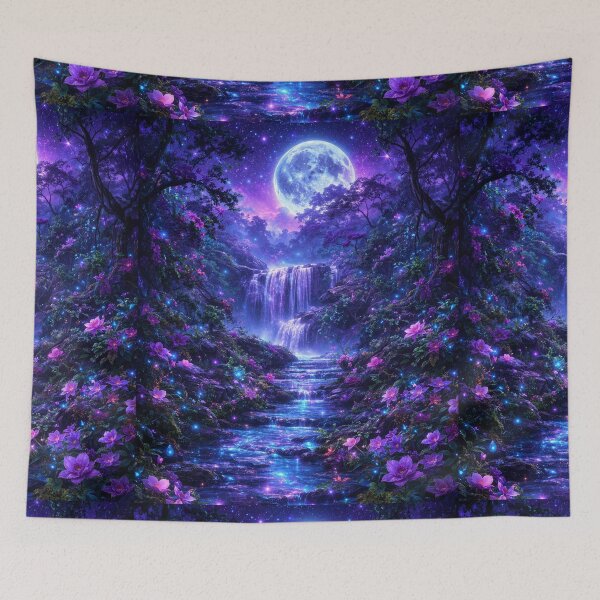 Item preview, an amazing river in the moonlight designed and sold by Shopping Alley.