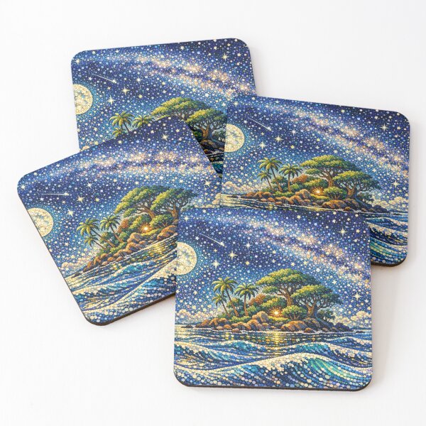 Item preview, Island under the stars designed and sold by Sigtrix.