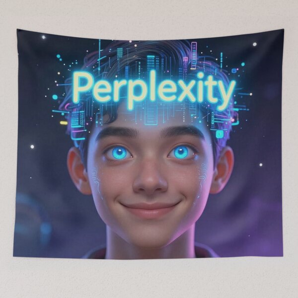 Item preview, Perplexity Non Binary Portrait designed and sold by Simplybe1.
