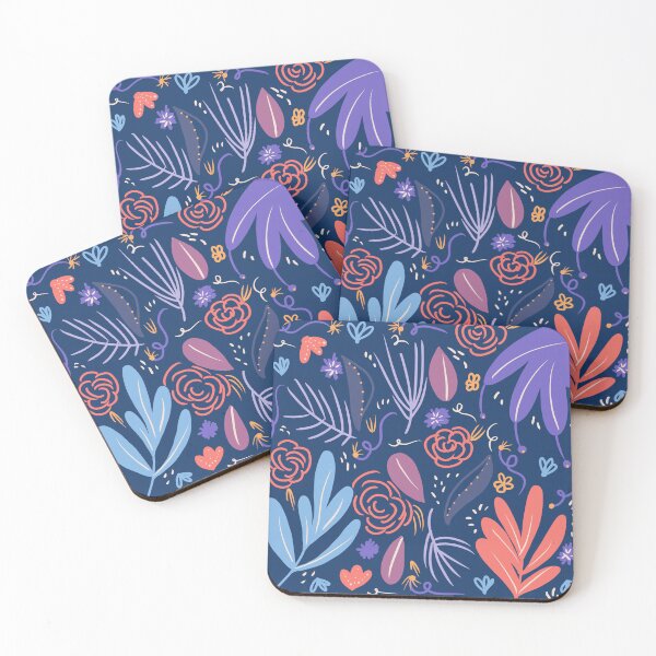 Item preview, Colorful Spring Floral Doodles  designed and sold by Dreambigdigital.