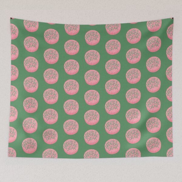 Item preview, Charming Pink and Green Wizard Birthday Cake For Dear Someone designed and sold by Yulia Saraswati.