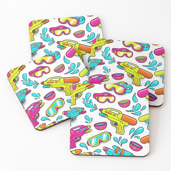 Item preview, Modern Songkran Water Festival - Colorful Summer Splash Pattern designed and sold by MIXER'07.