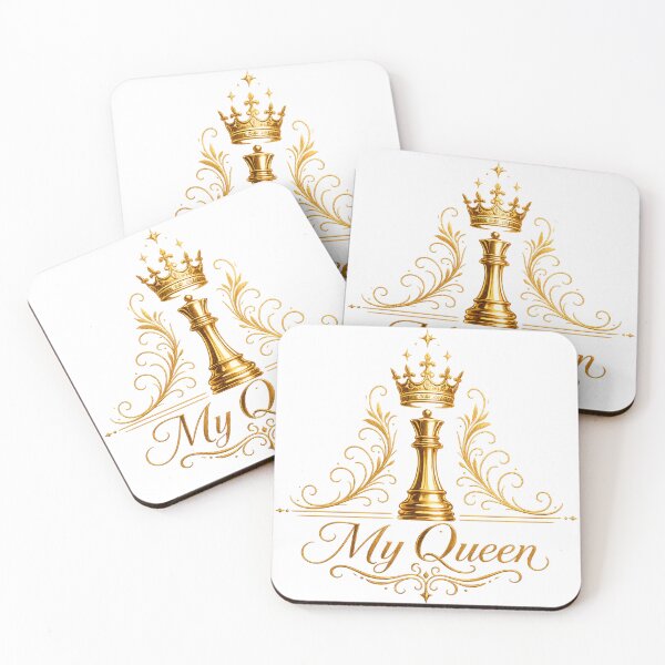 Item preview, My Queen Chess Gift Elegant Crown Design for Chess Lovers Women designed and sold by Allcarin.