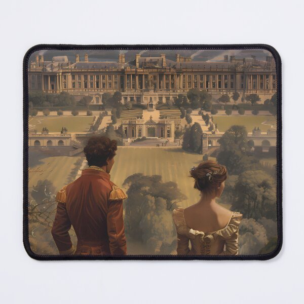 Item preview, Regency Era Couple Illustration | Historical Romance & Estate Design designed and sold by LoomisDreams.
