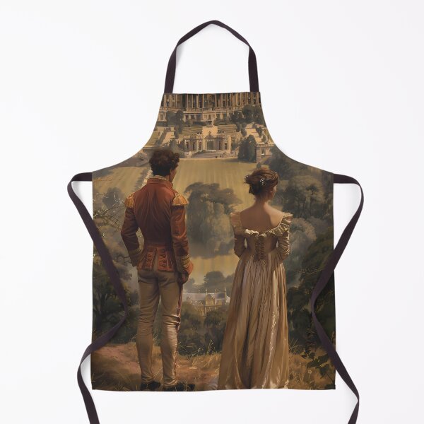 Item preview, Regency Era Couple Illustration | Historical Romance & Estate Design designed and sold by LoomisDreams.