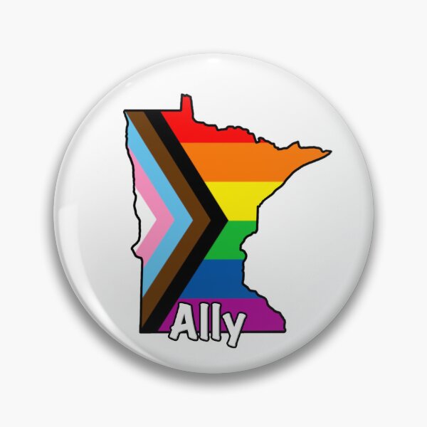 Item preview, Minnesota Ally Pride Progress designed and sold by States of Progress.