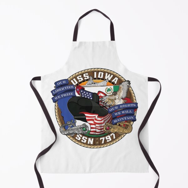 Item preview, USS Iowa SSN-797 Virginia-class Submarine Official Crest designed and sold by CharlieDesings.