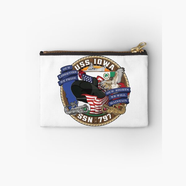 Item preview, USS Iowa SSN-797 Virginia-class Submarine Official Crest designed and sold by CharlieDesings.