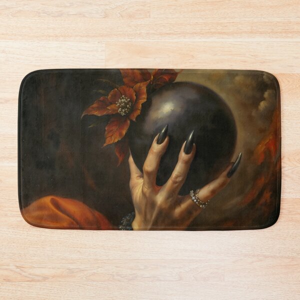 Item preview, Moody Witch Hand with Black Crystal Ball designed and sold by DarkHolyQueen.