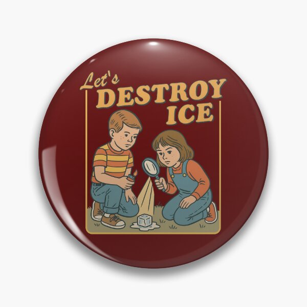 Item preview, Let’s Destroy ICE - Retro Style Protest designed and sold by Darkifun.