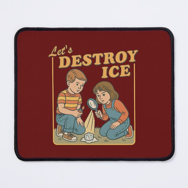 Item preview, Let’s Destroy ICE - Retro Style Protest designed and sold by Darkifun.