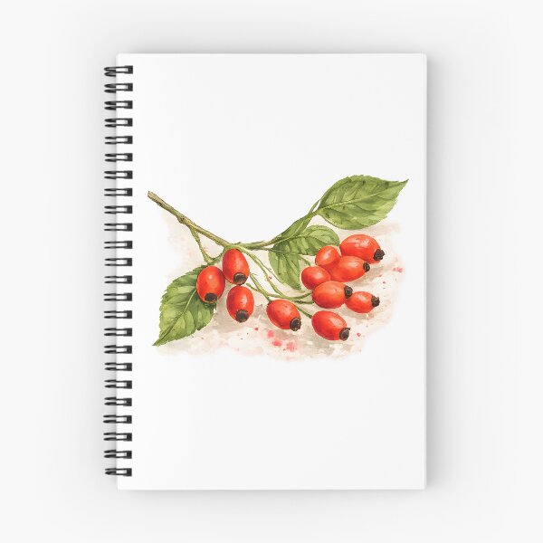 Item preview, Wild Rosehip Botanical Illustration designed and sold by blankTeeShirt.