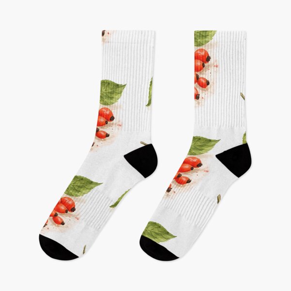 Item preview, Wild Rosehip Botanical Illustration designed and sold by blankTeeShirt.
