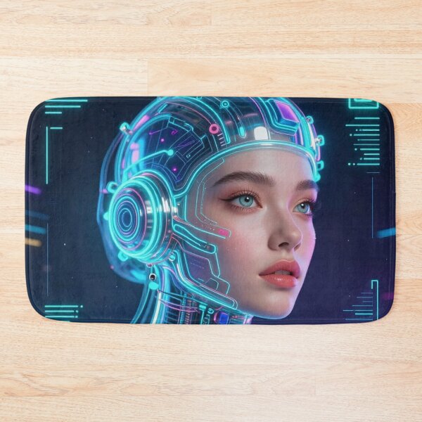 Artikelvorschau, Porträt eines KI-Roboters der Verwirrung entworfen und verkauft von Simplybe1.