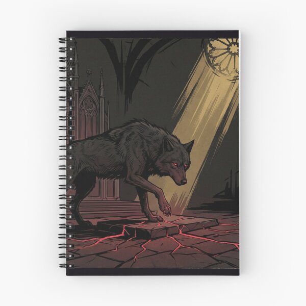Item preview, Dark Sacred Wolf Seals Covenant at Cathedral Altar designed and sold by GeoWhimsy Studio.