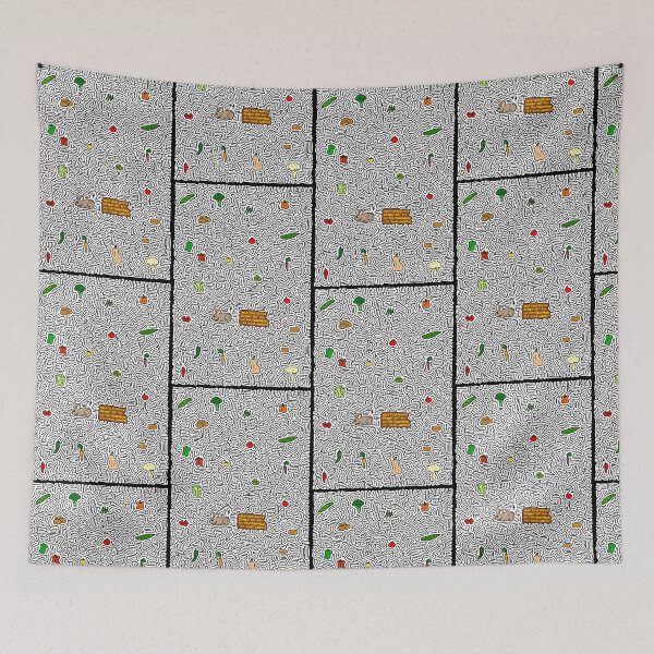 Item preview, Rabbit vs. Vegetable Garden | Maze designed and sold by AiXeLsyD13.