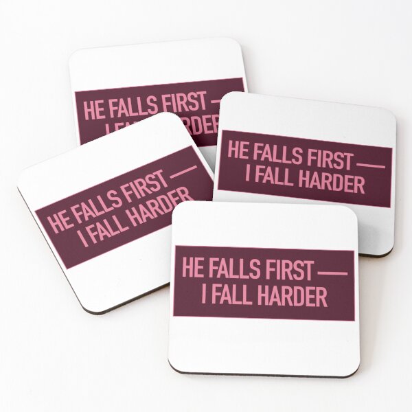 Item preview, He Falls First I Fall Harder designed and sold by alyssalbdesigns.