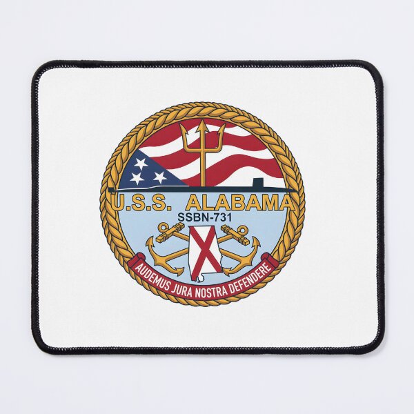 Item preview, USS Alabama SSBN-731 Ohio-class Submarine Official Crest designed and sold by CharlieDesings.