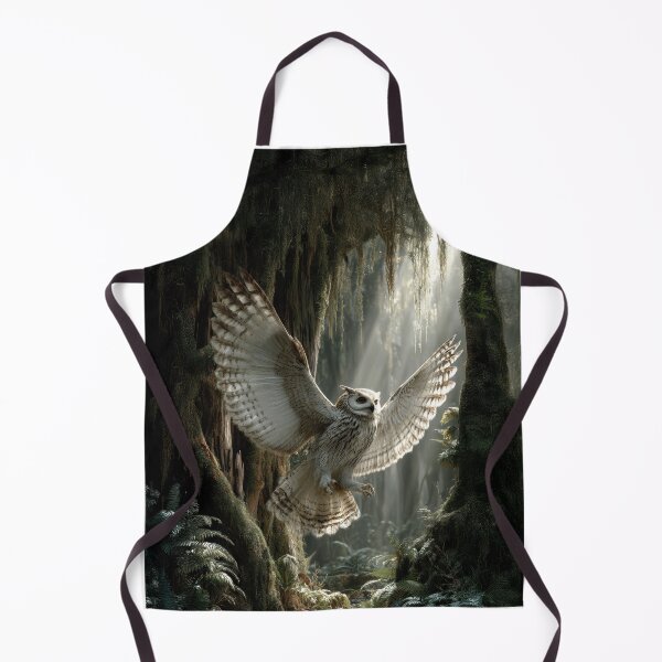 Item preview, Forest Light Owl in Mid Flight designed and sold by Erika Kaisersot.