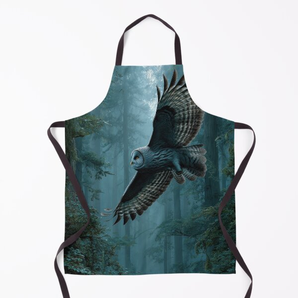 Item preview, Shadow Flight Owl in Deep Forest designed and sold by Erika Kaisersot.