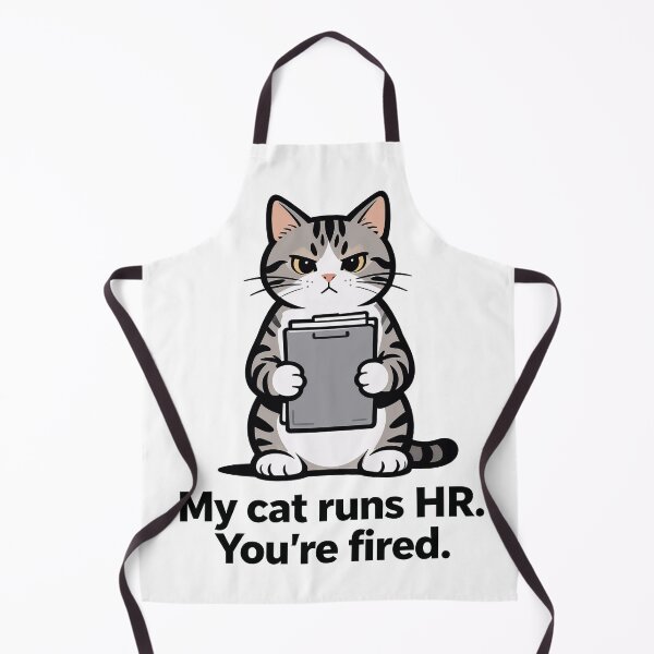 Item preview, My Cat Runs HR You're Fired Meme designed and sold by DetalleXL.