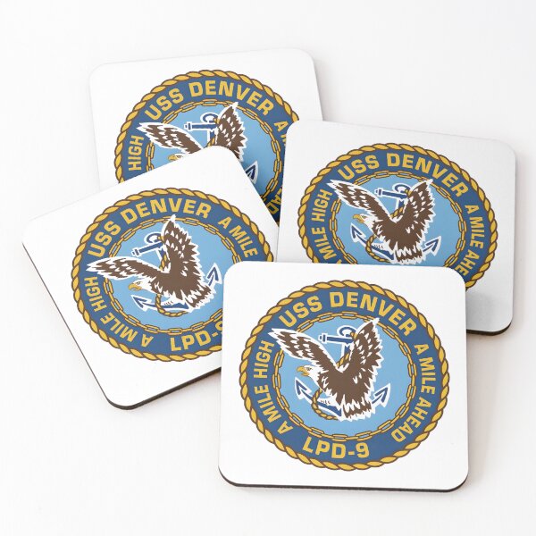 Item preview, USS Denver LPD-9 Austin-class Amphibious Transport Dock Crest designed and sold by CharlieDesings.