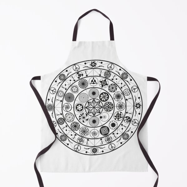 Item preview, Crop circles within a circular design designed and sold by AncientUFO.