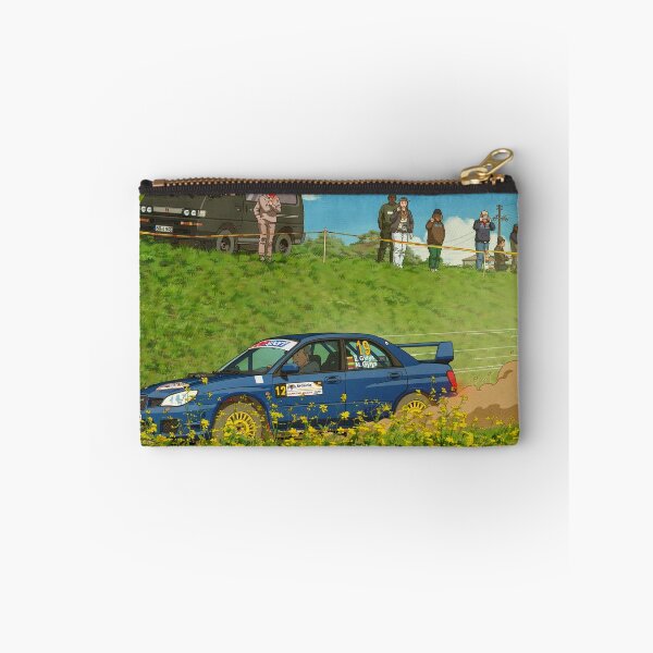 Item preview, Subaru Impreza Rally Car on gravel anime style designed and sold by Rally-Anime.