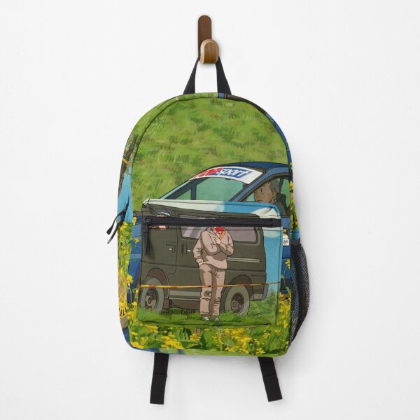 Item preview, Subaru Impreza Rally Car on gravel anime style designed and sold by Rally-Anime.
