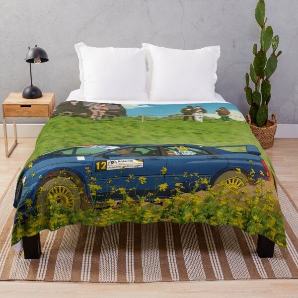 Item preview, Subaru Impreza Rally Car on gravel anime style designed and sold by Rally-Anime.
