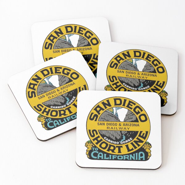 Item preview, San Diego & Arizona Railway Carriso Gorge Short Line Logo designed and sold by CharlieDesings.